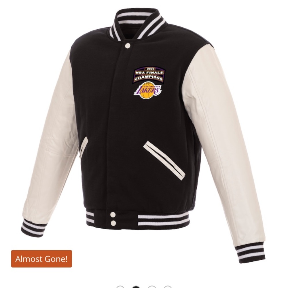 Lakers 2020 championship jacket from nba store.